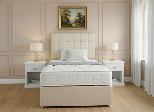 Prime Classic Hotel Contract 1500 Pocket Sprung Divan Bed Set