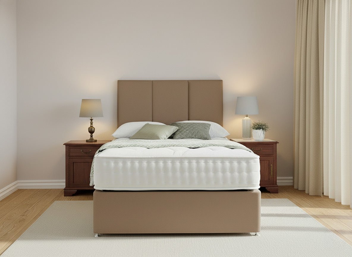 Prime Guest Hotel Contract 1000 Pocket Sprung Divan Bed Set - Prime Contract Beds