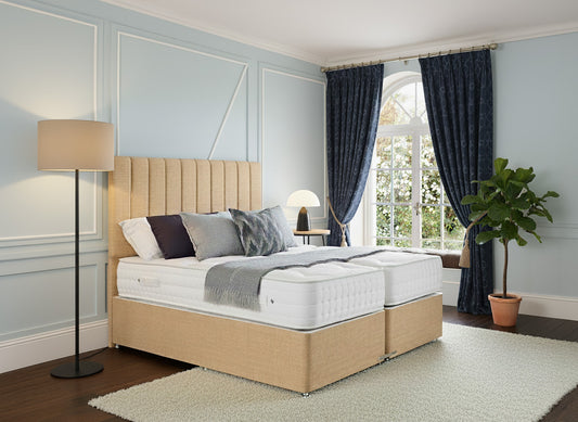 Classic Hotel Zip & Link Contract 2000 Pocket Sprung Divan Bed Set