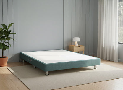 Divan Bed Base On Metal Chrome Legs