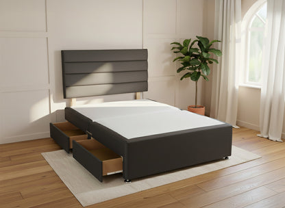 Open Coil Sprung Divan Bed Base Only