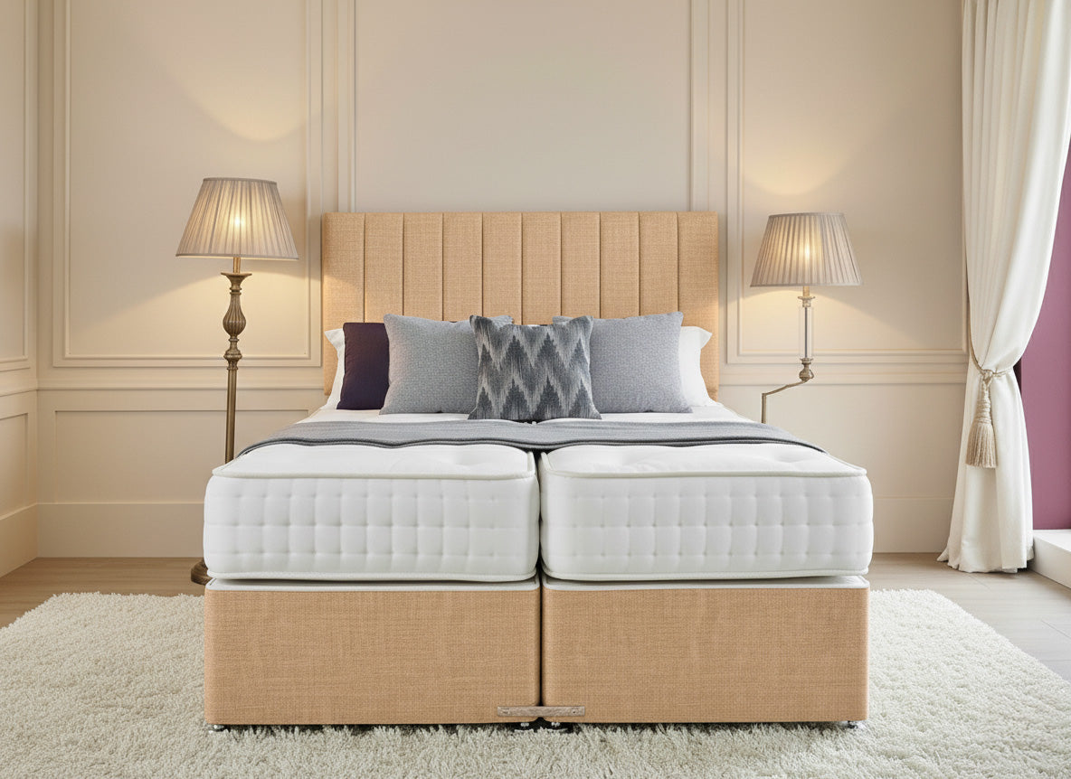 Classic Hotel Zip & Link Contract 3000 Pocket Sprung Divan Bed Set