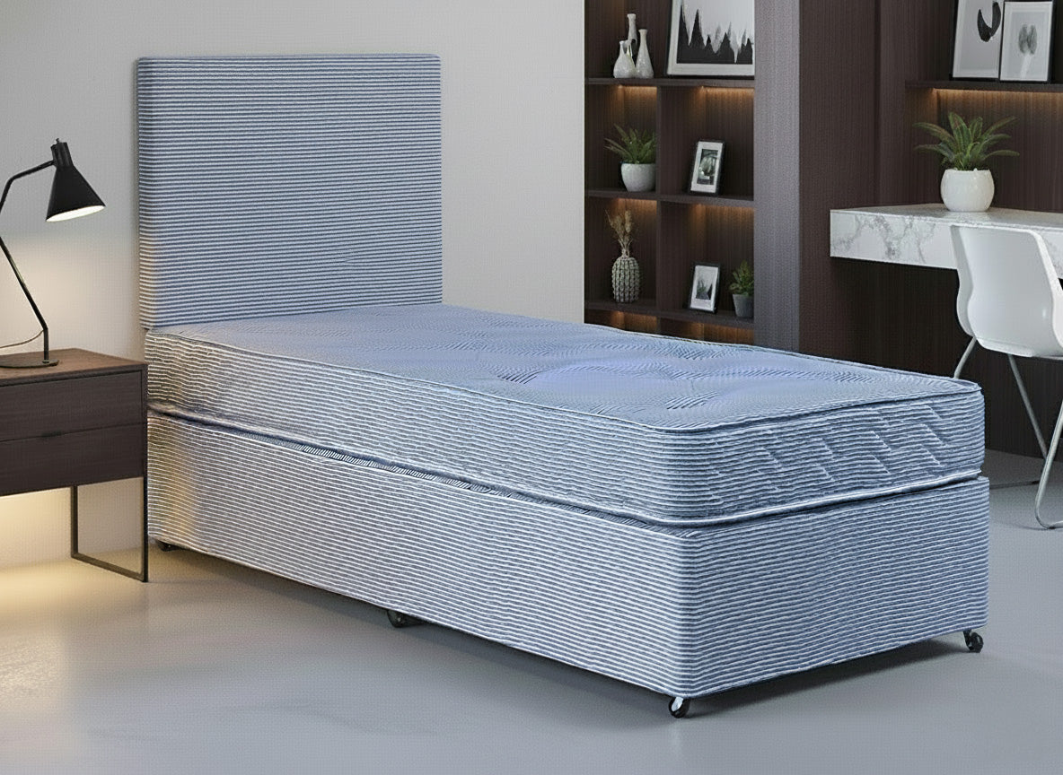 Ortho Contract Open Coil Sprung Divan Bed Set
