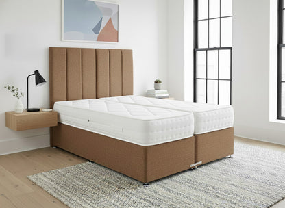 Prime Guest Hotel Zip & Link Contract 1500 Pocket Sprung Divan Bed Set