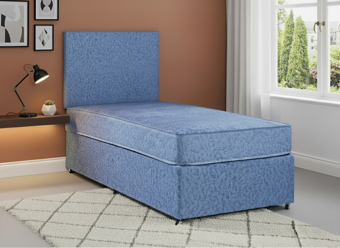 Ortho Contract Water Resistant Coil Sprung Divan Bed Set