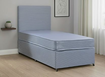 Waterproof Contract Open Coil Sprung Divan Bed Set