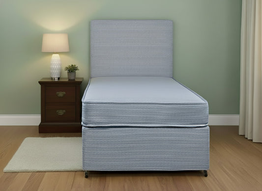 Waterproof Contract Orthopeadic Open Coil Sprung Divan Bed Set