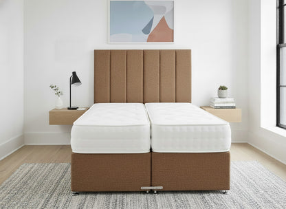 Prime Guest Hotel Zip & Link Contract 1500 Pocket Sprung Divan Bed Set