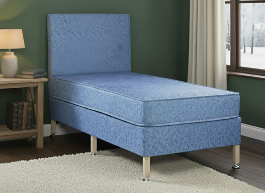 Natilus Contract 1000 Pocket Sprung Divan Bed Set On Wooden Legs