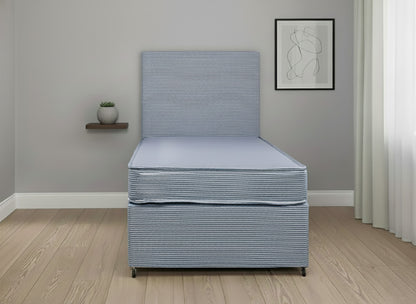 Waterproof Contract Open Coil Sprung Divan Bed Set