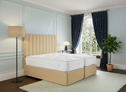 Classic Hotel Zip & Link Contract 2000 Pocket Sprung Divan Bed Set - Prime Contract Beds