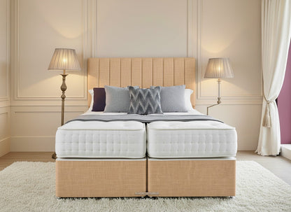Classic Hotel Zip & Link Contract 3000 Pocket Sprung Divan Bed Set - Prime Contract Beds
