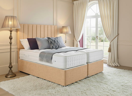 Classic Hotel Zip & Link Contract 3000 Pocket Sprung Divan Bed Set - Prime Contract Beds