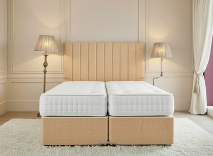 Classic Hotel Zip & Link Contract 3000 Pocket Sprung Divan Bed Set - Prime Contract Beds