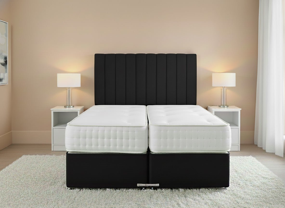 Classic Hotel Zip & Link Contract 5000 Pocket Sprung Divan Bed Set - Prime Contract Beds