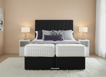 Classic Hotel Zip & Link Contract 5000 Pocket Sprung Divan Bed Set - Prime Contract Beds