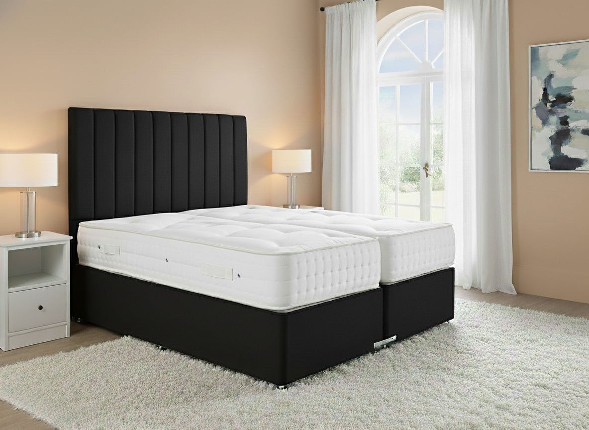 Classic Hotel Zip & Link Contract 5000 Pocket Sprung Divan Bed Set - Prime Contract Beds