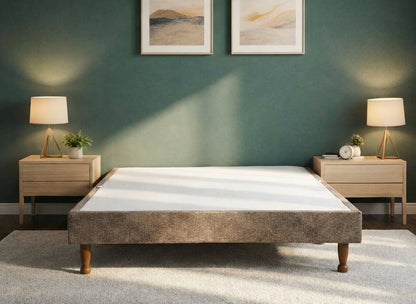 Divan Bed Base on Wooden Legs - Prime Contract Beds