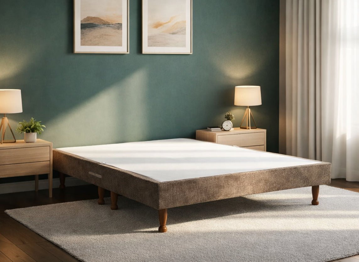 Divan Bed Base on Wooden Legs - Prime Contract Beds