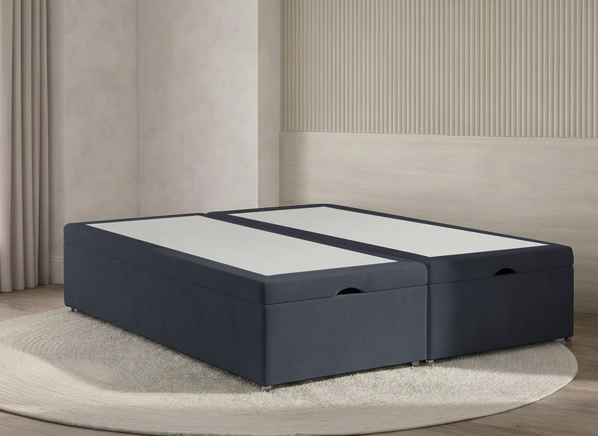 Divan Ottoman Storage Base End Lift Steel Plush - Prime Contract Beds
