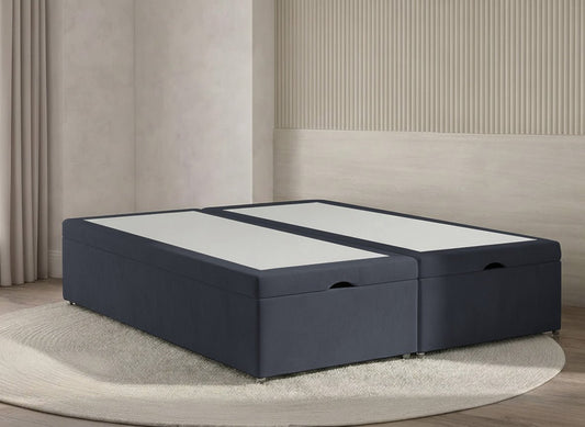 Divan Ottoman Storage Base End Lift Steel Plush - Prime Contract Beds