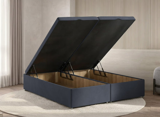 Divan Ottoman Storage Base End Lift Steel Plush - Prime Contract Beds