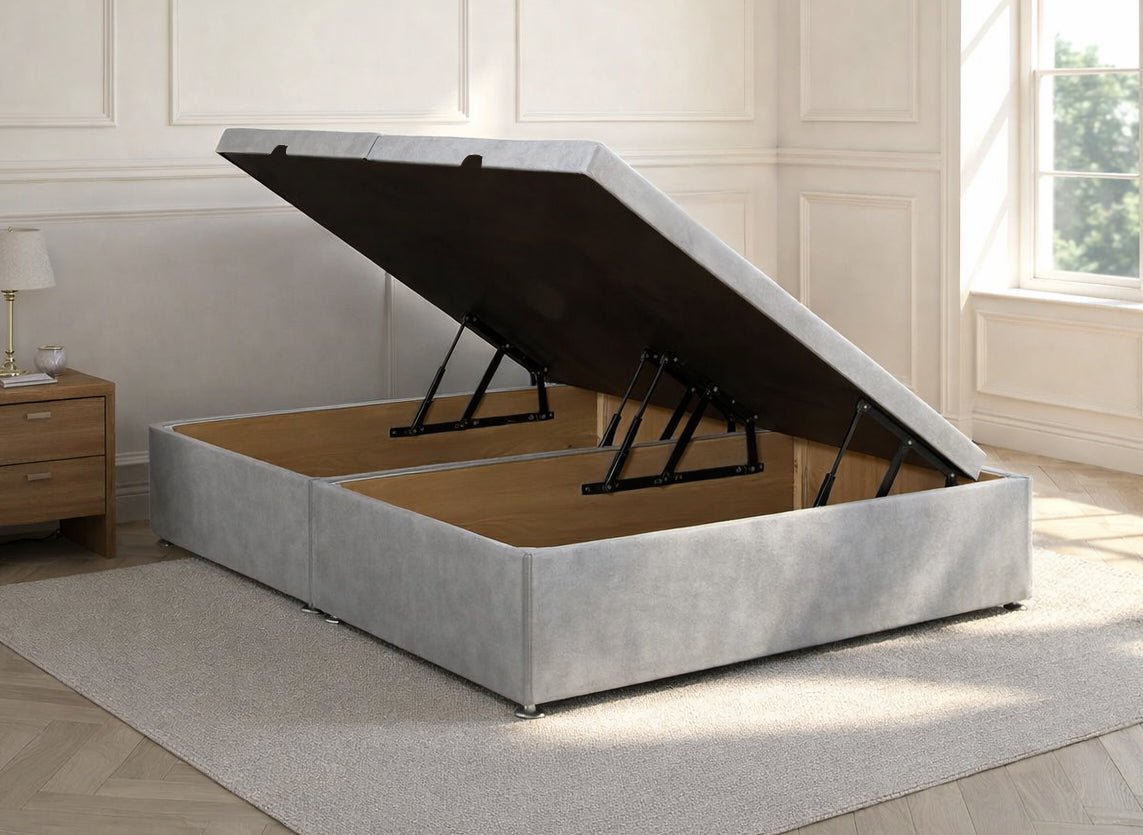 Divan Ottoman Storage Base Side Lift - Prime Contract Beds