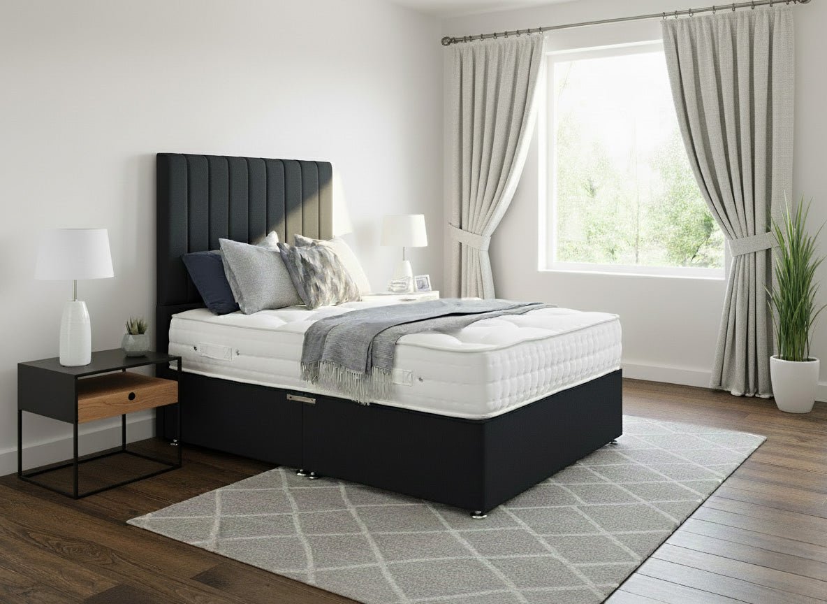 Hotel Contract 3000 Sprung Divan Bed Set - Prime Contract Beds