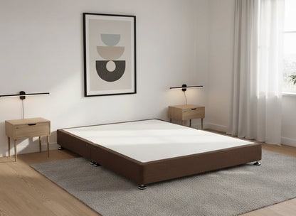 Low Divan Bed Base on Glides - Prime Contract Beds
