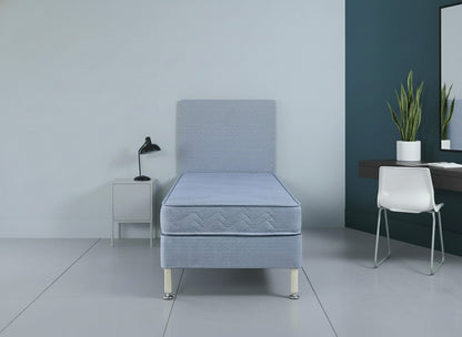 Ortho Contract Open Coil Sprung Divan Bed Set On Wooden Legs - Prime Contract Beds