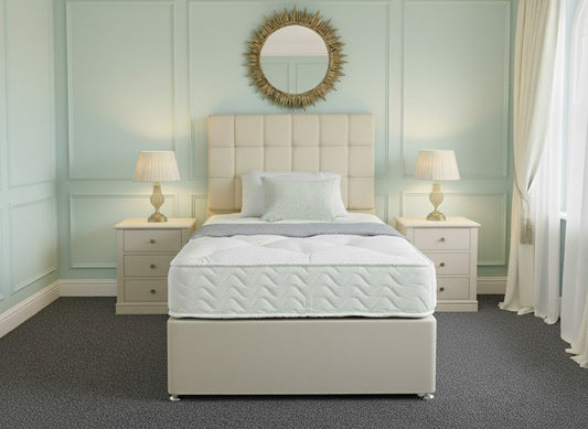Prime Classic Hotel Contract 1000 Pocket Sprung Divan Bed Set - Prime Contract Beds