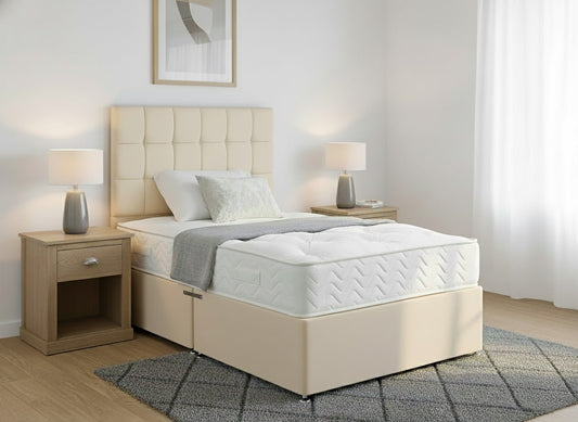 Prime Classic Hotel Contract 2000 Pocket Sprung Divan Bed Set - Prime Contract Beds