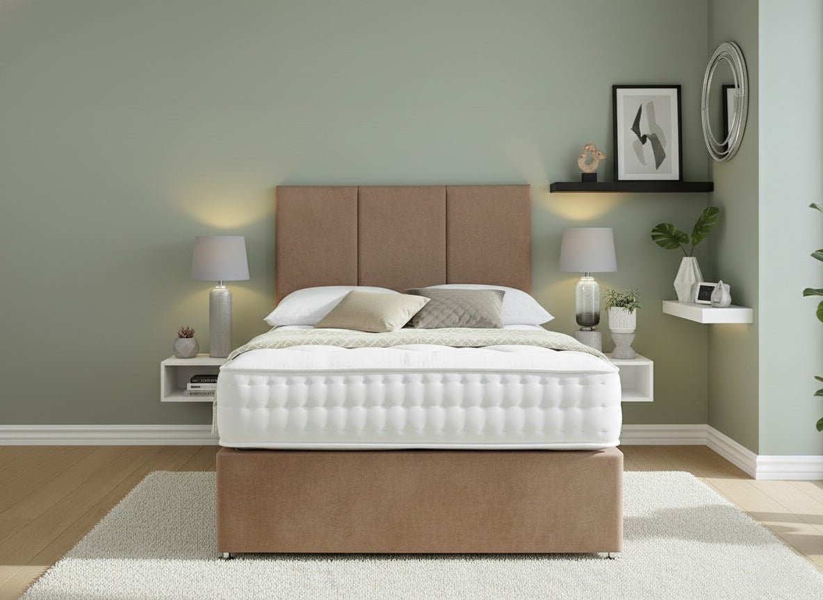 Prime Guest Hotel Contract 2000 Pocket Sprung Divan Bed Set - Prime Contract Beds