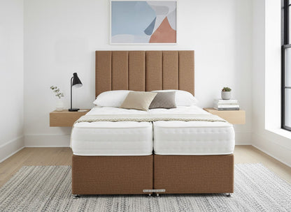 Prime Guest Hotel Zip & Link Contract 1500 Pocket Sprung Divan Bed Set - Prime Contract Beds