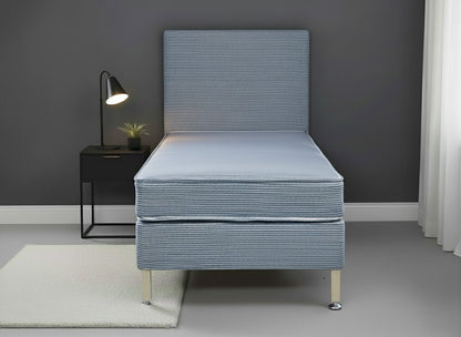 Waterproof Contract Orthopeadic Open Coil Sprung Divan Bed Set On Wooden Legs - Prime Contract Beds